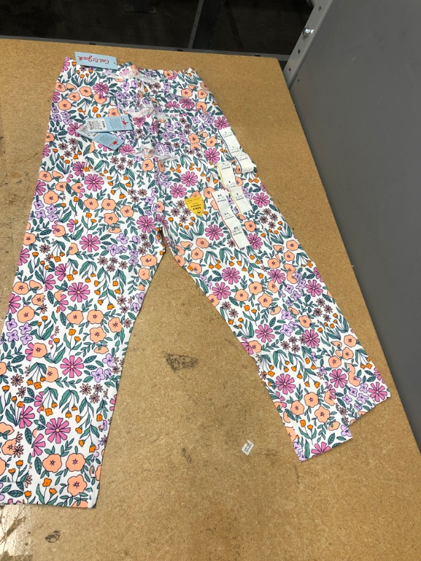 Photo 2 of 3 PACK*** Toddler Girls' Floral Leggings - Cat & Jack™ White 