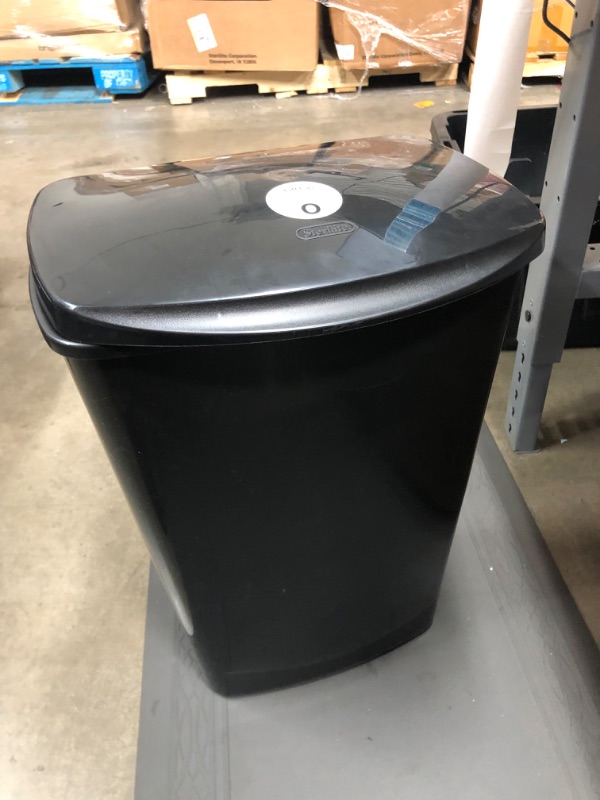 Photo 1 of 2 RANDOM ITEM PACK ( 2 pairs Long Storage Trays - Brightroom™) +(11.4gal LiftTop Wastebasket *Black*)

