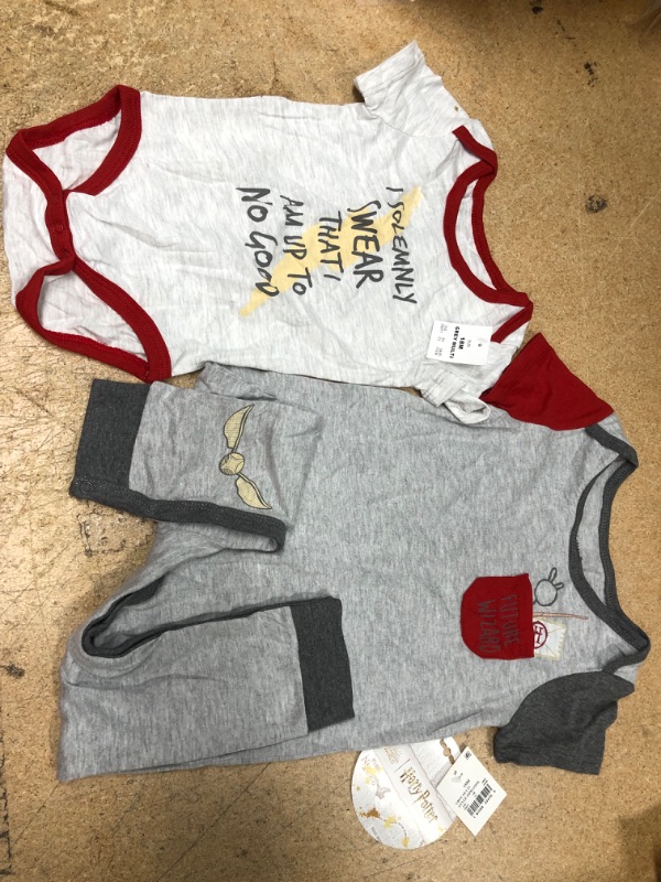 Photo 1 of 2 PACK** Baby Boys' 2pk Harry Potter Romper Set - Gray + Girls 6m
Baby Yellow Floral Sleepwear 