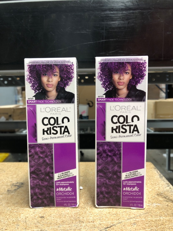 Photo 2 of 2 PACK** L'Oreal Paris Colorista Semi-Permanent Temporary Hair Color

