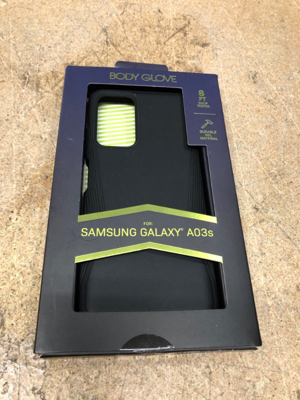 Photo 2 of Body Glove Samsung Galaxy A03s Transition Grip Case - Black

