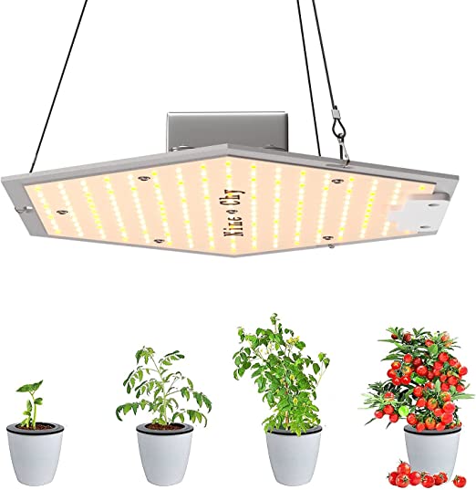 Photo 1 of 1000W LED Grow Light 3x3ft Coverage Sunlike Full Spectrum Grow Light for Indoor Plants Seeding Flowering Veg and Bloom Dimmable Greenhouse Plant Growing Light
