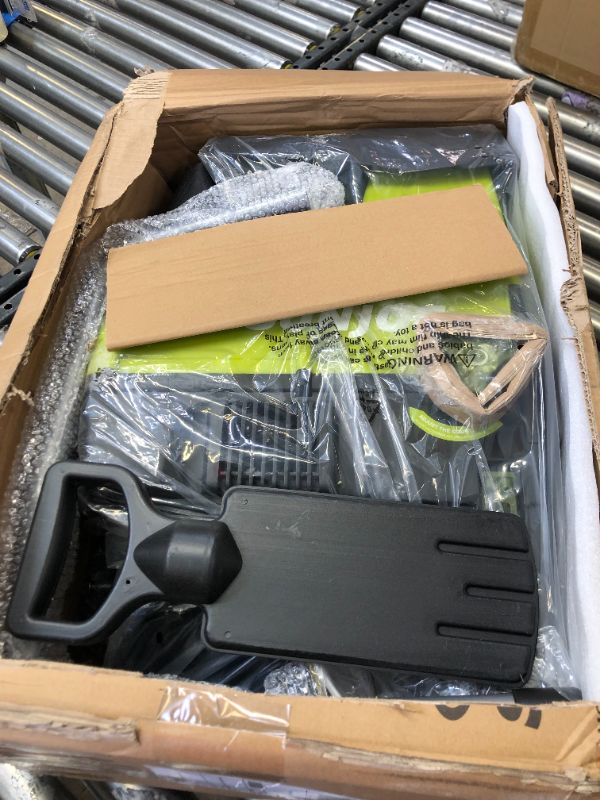 Photo 1 of Sun Joe CJ603E 15-Amp 1.7-Inch Cutting Diameter Electric Silent Wood Chipper/Shredder, green
