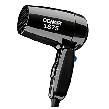 Photo 1 of Conair Travel Folding Hair Dryer Black
