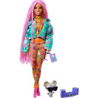 Photo 1 of Barbie Extra Doll - Pink Braids CASE OF 4 TOTAL.

