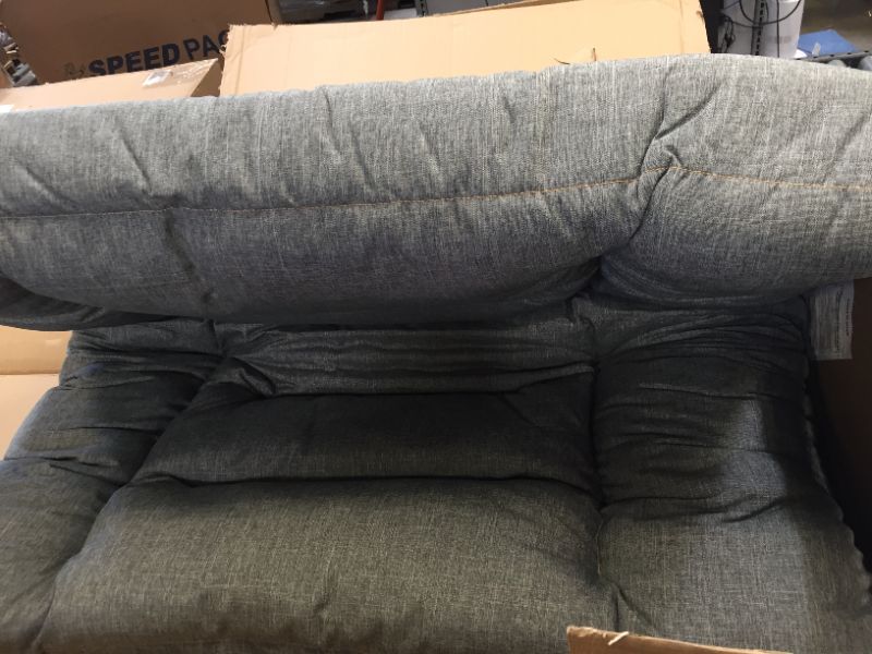 Photo 2 of Amazon Basics Adjustable Foam Floor Sofa - Grey
