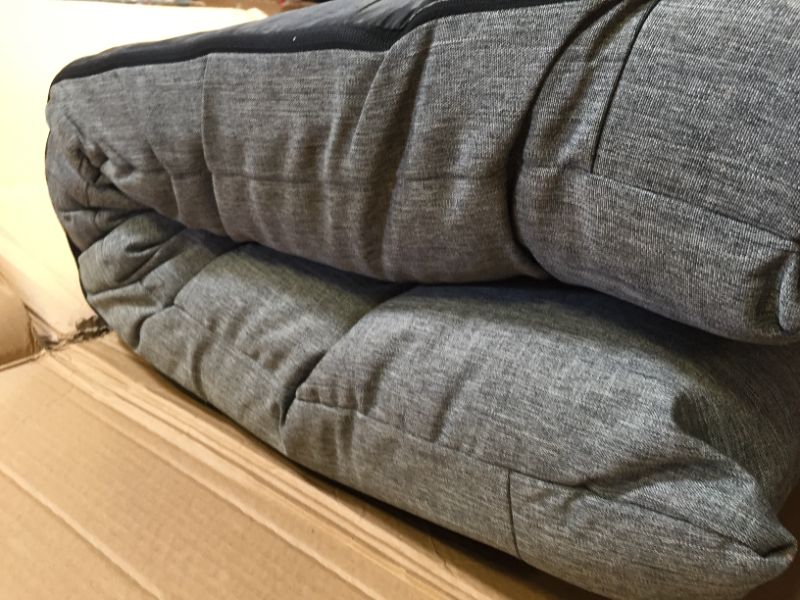 Photo 1 of Amazon Basics Adjustable Foam Floor Sofa - Grey
