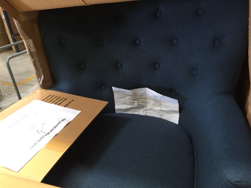 Photo 1 of Anikki Tufted Club Chair - Christopher Knight Home

