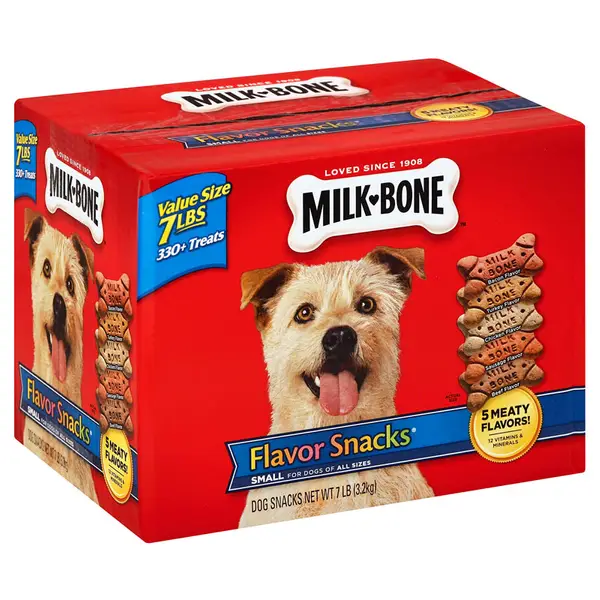 Photo 1 of 2 PACK; Milk-Bone Flavor Snacks Dog Biscuits BEST BY 05/08/22