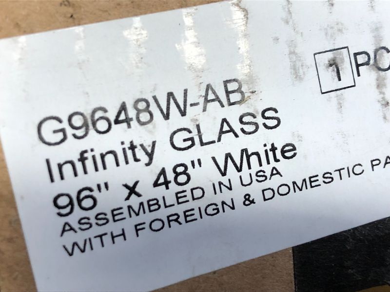 Photo 3 of Quartet® - Glass Board - Infinity Magnetic White Glass Marker Board, - Infinity Magnetic White Glass Marker Board - Glass - 96in. x 48in. - White
