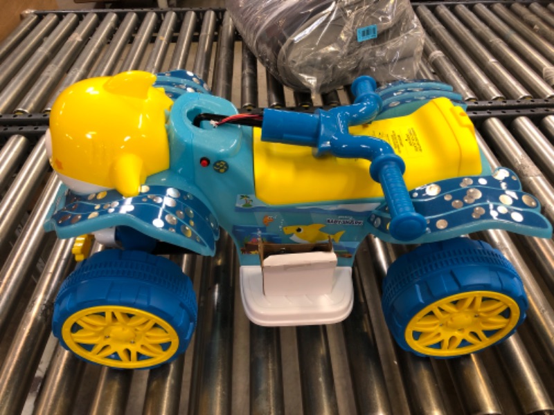 Photo 4 of Baby Shark 6V Quad for Toddlers
