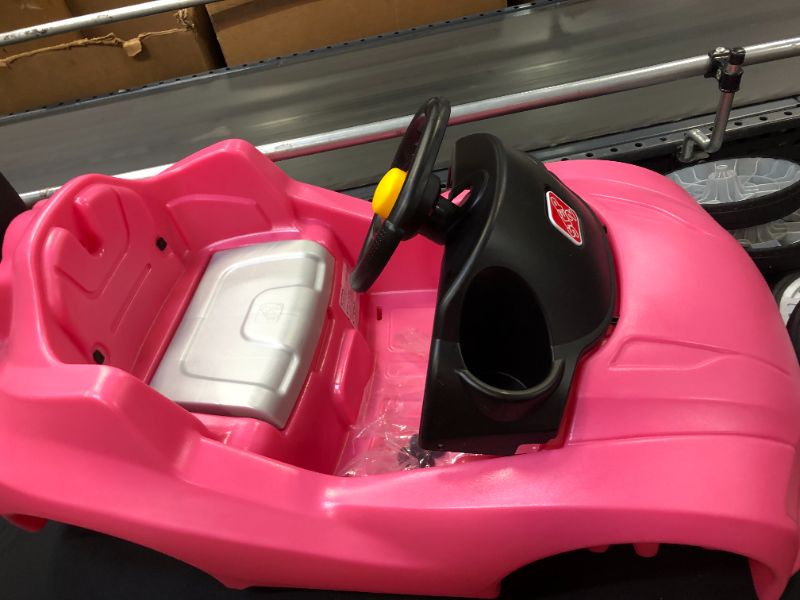 Photo 4 of Step2 Whisper Ride Cruiser Push Car, Pink
