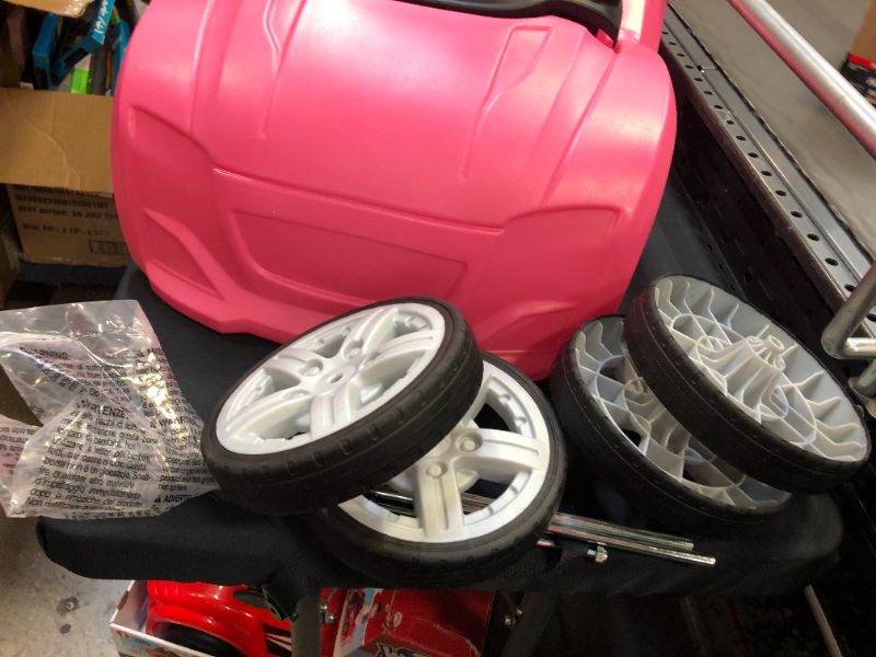 Photo 3 of Step2 Whisper Ride Cruiser Push Car, Pink
