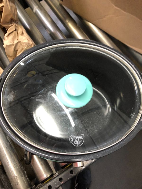 Photo 5 of 6 Qt. Turquoise Slow Cooker
