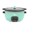 Photo 1 of 6 Qt. Turquoise Slow Cooker
