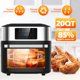 Photo 1 of iconites 20 Quart Air Fryer, 10-in-1 Toaster Ovens, AO1202K, with Touch screen Dehydrator, Grill Rotisserie, Visible Window, Black Air fryer On Sale, 1800w
