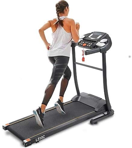 Photo 1 of Merax Treadmill Folding Electric Treadmill Motorized Running Jogging Machine Easy Assembly Electric Treadmills for Home, 