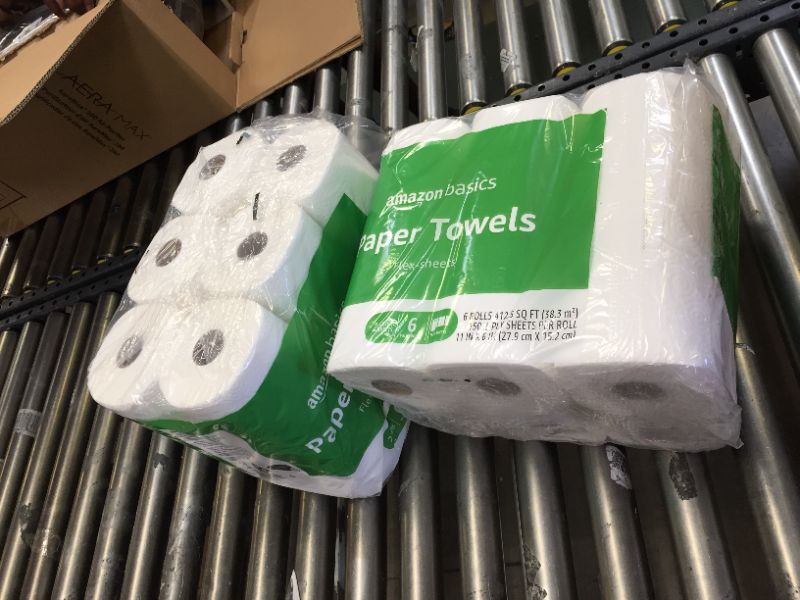 Photo 2 of Amazon Basics 2 Ply Paper Towel - Flex-Sheets - 12 Value Rolls (Previously Solimo)
