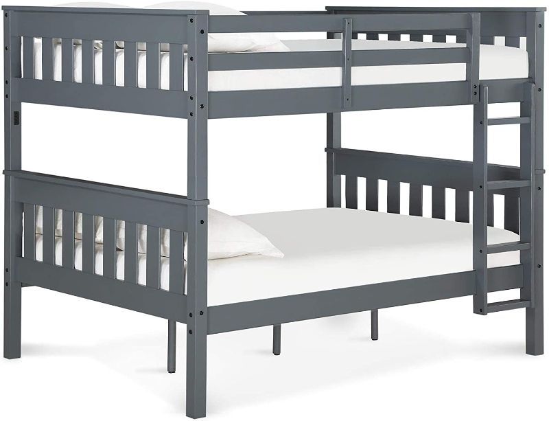 Photo 1 of Dorel Living Moon Full Over Full Bunk Bed with USB Port, Gray
(BOX 2 OF 2 ONLY)
