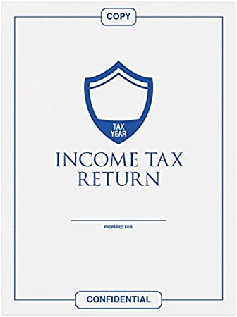 Photo 1 of 9 x 12 Open End Tax Envelopes - 24lb. Bright White - Preprinted Income Tax Return Design (500 Qty.) | Easily Send and Organize Important Tax Documents This Tax Season | 8193-TAX-500
