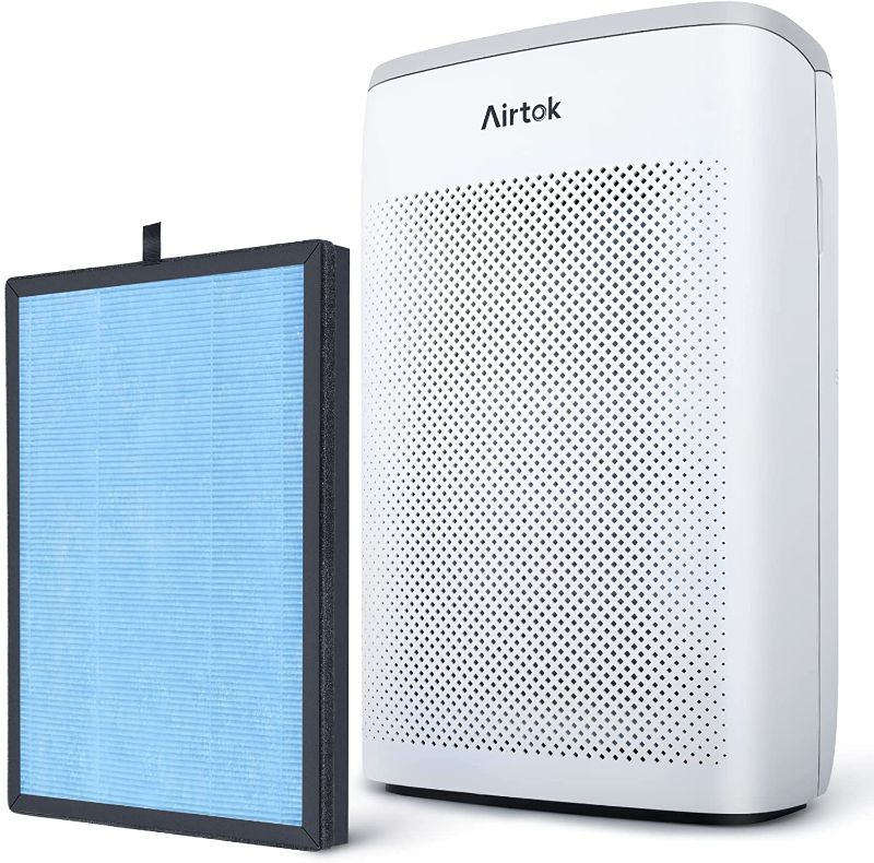 Photo 1 of AIRTOK Hepa Air Purifiers for Home Large Room and Bedroom up to 1100 ft² H13 True Filter 100%