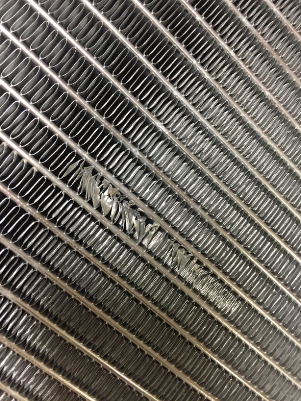 Photo 5 of 27 x 14 inch radiator ---minor bent fins 