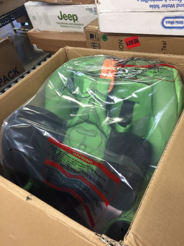 Photo 3 of KidsEmbrace Marvel Avengers Incredible Hulk Combination Harness Booster Car Seat