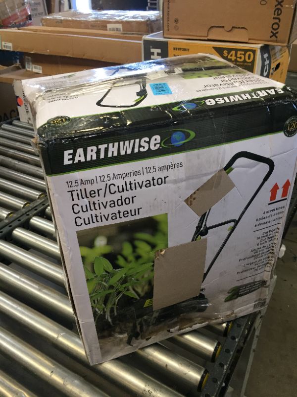 Photo 5 of 16 12.5 Amp Corded Electric Tiller/Cultivator - Earthwise --- missing small screws