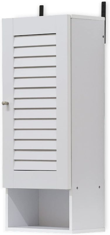 Photo 1 of 
FURINNO Indo Slim Wall Cabinet, 11.8 Inch, White
Color:White
Size:11.8 in
--- MISSING SMALL HARDWARE 