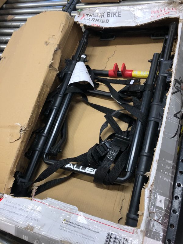 Photo 2 of Allen Sports Premier 4-Bike Trunk Rack, Model S104 , Black
