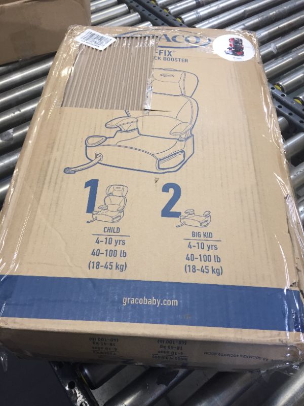 Photo 1 of Graco Affix Highback Booster Seat with Latch System, Atomic
