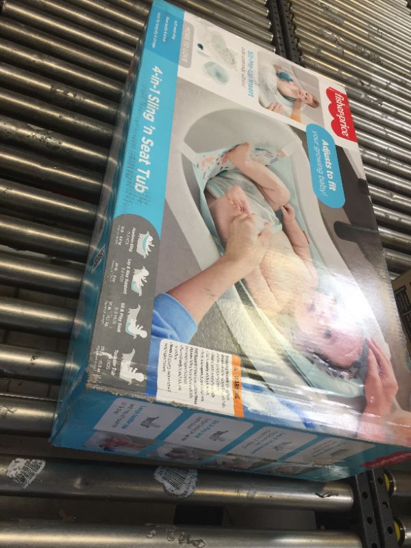 Photo 2 of Fisher-Price 4-in-1 Sling 'n Seat Tub
