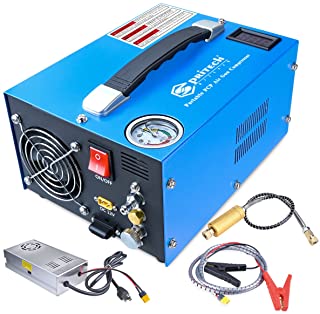 Photo 1 of Spritech PCP Air Compressor, Portable 4500Psi/30Mpa, Water/Oil-Free, PCP Rifle/Pistol and Paintball Tank Air Pump, Powered by 12V Car DC or Home 110V AC with Power Converter and Oil-Moisture Filter