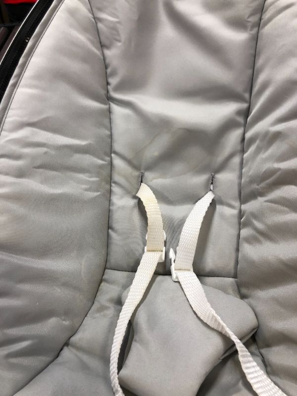 Photo 6 of 4moms mamaRoo 4 Multi-Motion Baby Swing, Bluetooth Baby Rocker with 5 Unique Motions, Nylon Fabric, Grey
---- STAINS ON PRODUCT AS SHOWN