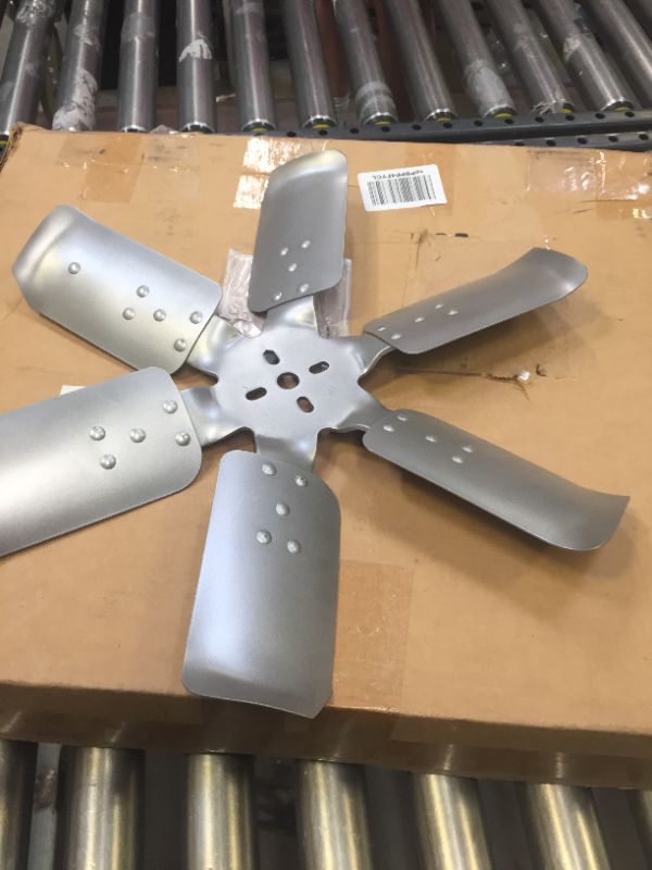 Photo 2 of Flex-a-lite 1219B 19" Alum Blade Silver Belt Driven Race Fan
