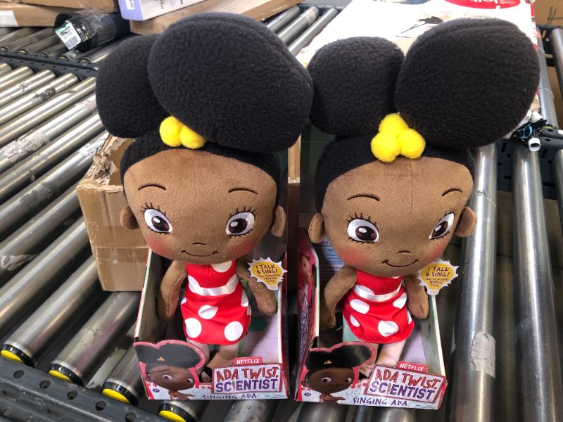 Photo 1 of Ada Twist, Scientist Singing Ada Plush / 2 Pack