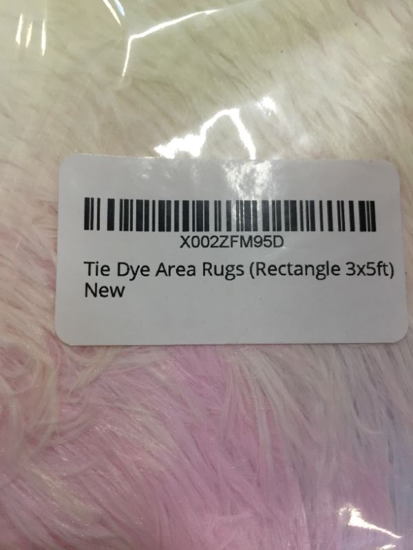 Photo 1 of 
Joyful Rugs Tie Dye Unicorn Rug with Extra Padding, Soft Fluffy Fuzzy Fur Area Rugs for Bedroom Aesthetic, Kawaii Pastel Rainbow Decor for Girls Bedroom...
Size:Rectangle 3x5ft