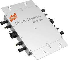 Photo 1 of 1200W Micro Inverter with Communication Function 22-50Volt DC 180-260Volt AC Grid Tie Inverter for 4pcs 300W 36V PV Panels(AC 220V)