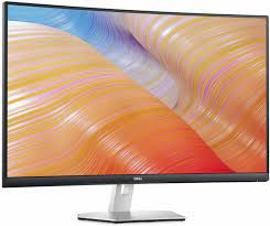 Photo 1 of Dell S3222HN 32-inch FHD 1920 x 1080 at 75Hz Curved Monitor, 1800R Curvature, 8ms Grey-to-Grey Response Time
