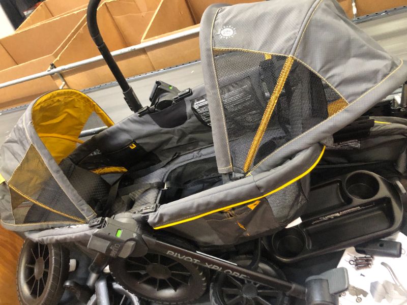 Photo 1 of Evenflo Pivot Xplore All-Terrain Stroller Wagon , Adventurer , 45x27x39 Inch (Pack of 1)