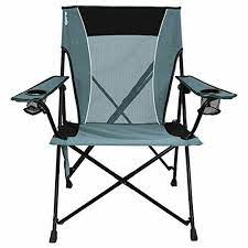 Photo 1 of 54022 Dual Lock Folding Chair, Hallet Peak Gray
