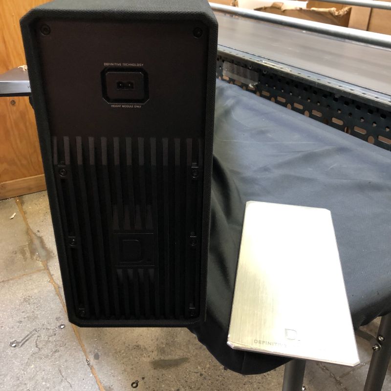 Photo 5 of SOLD BY PARTS ONLY ------ Definitive Technology BP9060 High Power Bipolar Tower Speaker with Integrated 10" Subwoofer
