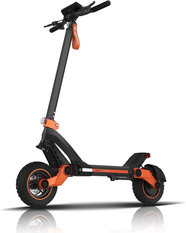 Photo 1 of (DOES TURN ON, BUT MOTOR DOES NOT WORK)Electric Scooter, Kugookirin G3 Electric Scooter for Adults Powerful 1200W Motor Up to 31 mph, 10.5" Off Road Tires 52V/18Ah Large Capacity Battery, Dual Brake Folding Fast e Scooter for Adult
