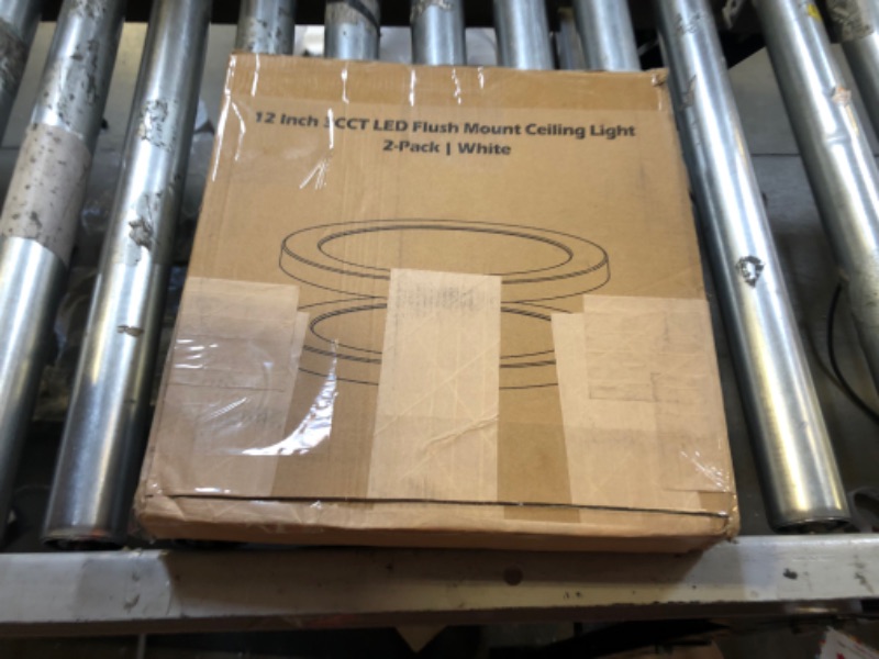 Photo 2 of 12 inch LED flush mount ceiling light 2 pack 