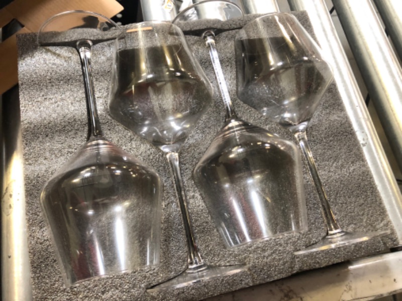 Photo 1 of wine glass cups 4 pack 