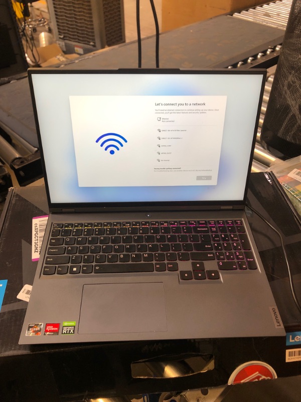 Photo 2 of Lenovo Legion Y720 Gaming Laptop, 15.6" Full HD, Intel Core i7-7700HQ Processor, 16GB DDR4 RAM, 512GB SSD, GeForce GTX 1060-6GB, Windows 10 Signature Image - 80VR0078US