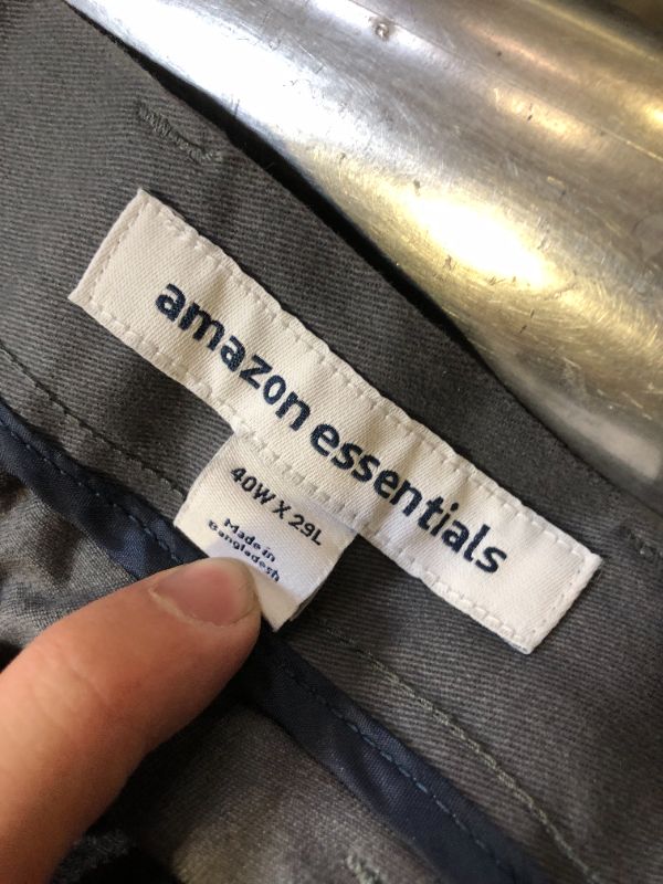 Photo 2 of Amazon Essentials Pants  40w x 29L