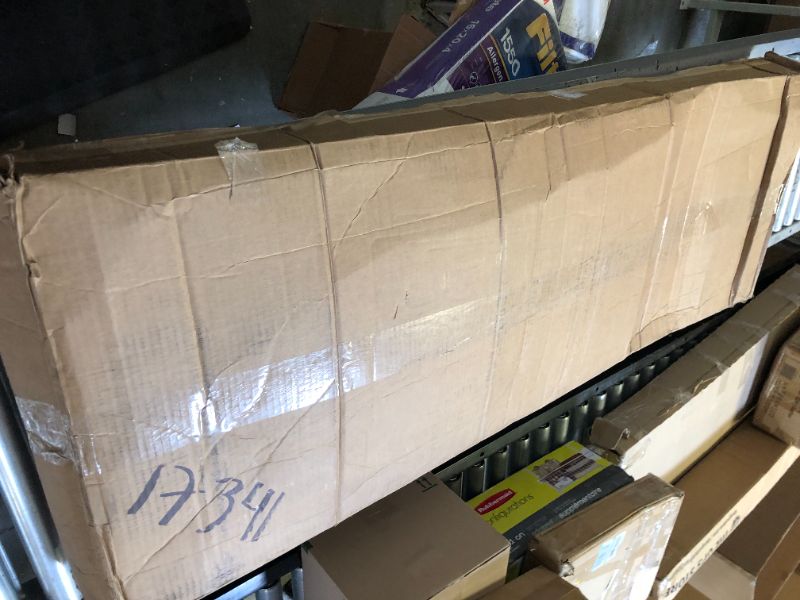 Photo 1 of Deco 79 Metal Scroll Large Free Standing Adjustable Display Stand Easel with Chain Support, 20" x 27" x 61", White White 20" x 27" x 61"