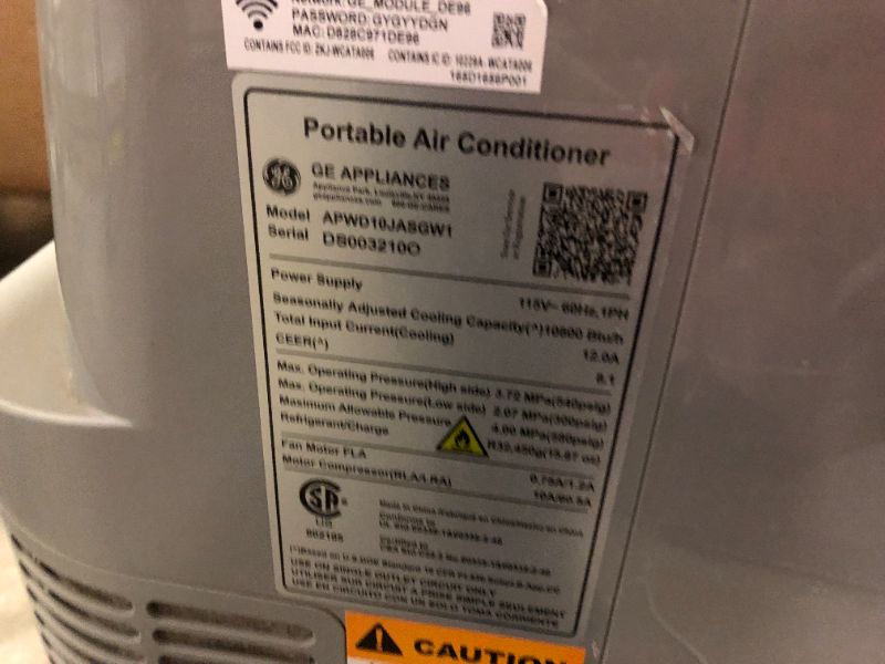 Photo 4 of ge portable air conditioner