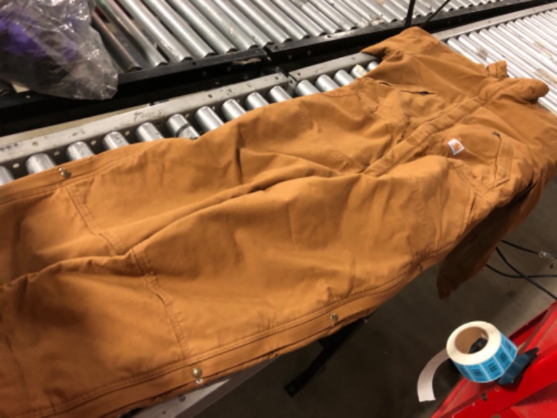 Photo 1 of Carhartt mens Loose Fit Washed Duck Insulated Coverall L
